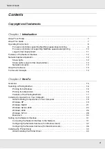 Preview for 3 page of Epson EPL-6200 Network Manual