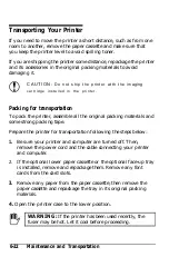 Preview for 154 page of Epson EPL-7000 User Manual