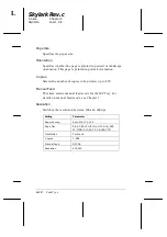 Preview for 123 page of Epson EPL-N1200 Reference Manual