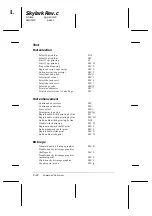 Preview for 235 page of Epson EPL-N1200 Reference Manual