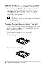 Preview for 22 page of Epson EPL-N1210 Setup Manual