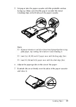 Preview for 41 page of Epson EPL-N1210 Setup Manual