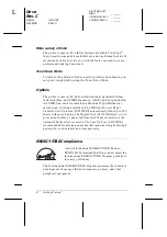 Preview for 14 page of Epson EPL-N1600 Option Reference Manual