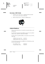 Preview for 78 page of Epson EPL-N1600 Option Reference Manual