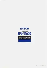 Preview for 259 page of Epson EPL-N1600 Option Reference Manual