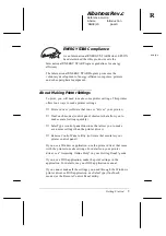 Preview for 15 page of Epson EPL-N2000 Reference Manual