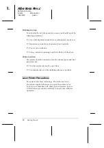 Preview for 22 page of Epson EPL-N2000 Reference Manual