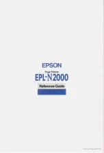 Preview for 242 page of Epson EPL-N2000 Reference Manual