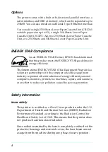 Preview for 13 page of Epson EPL-N2010 Reference Manual