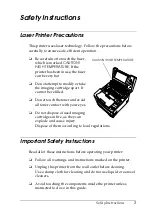 Preview for 4 page of Epson EPL-N2120 Setup Manual