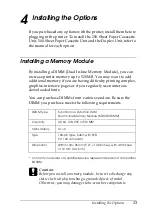 Preview for 16 page of Epson EPL-N2120 Setup Manual