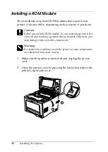 Preview for 21 page of Epson EPL-N2120 Setup Manual