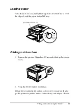 Preview for 28 page of Epson EPL-N2120 Setup Manual