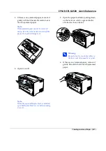 Preview for 12 page of Epson EPL-N2500 Quick Reference Manual