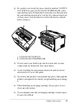 Preview for 15 page of Epson EPL-N2550 User Manual