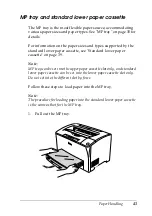 Preview for 43 page of Epson EPL-N2550 User Manual