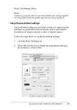 Preview for 61 page of Epson EPL-N2550 User Manual