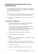 Preview for 133 page of Epson EPL-N2550 User Manual