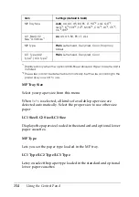 Preview for 154 page of Epson EPL-N2550 User Manual