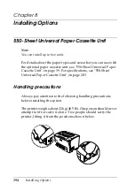 Preview for 194 page of Epson EPL-N2550 User Manual