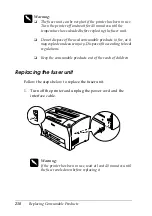 Preview for 218 page of Epson EPL-N2550 User Manual