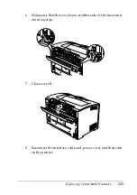 Preview for 221 page of Epson EPL-N2550 User Manual