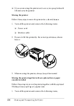 Preview for 228 page of Epson EPL-N2550 User Manual