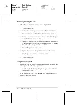 Preview for 61 page of Epson EPL N2700 Reference Manual