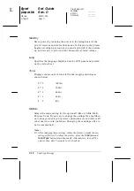 Preview for 115 page of Epson EPL N2700 Reference Manual