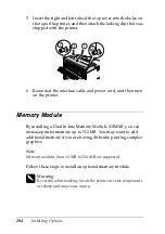 Preview for 217 page of Epson EPL-N3000 Reference Manual