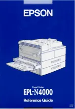 Epson EPL-N4000+ Reference Manual предпросмотр