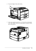 Preview for 35 page of Epson EPL-N4000+ Setup Manual