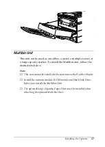 Preview for 43 page of Epson EPL-N4000+ Setup Manual