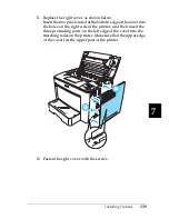 Preview for 250 page of Epson EPL-N7000 Reference Manual