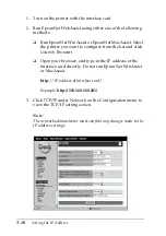 Предварительный просмотр 44 страницы Epson EpsonNet C82391 Administrator'S Manual