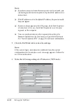 Предварительный просмотр 58 страницы Epson EpsonNet C82391 Administrator'S Manual