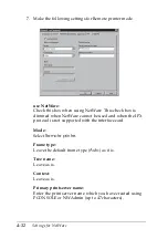 Предварительный просмотр 78 страницы Epson EpsonNet C82391 Administrator'S Manual