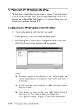 Предварительный просмотр 106 страницы Epson EpsonNet C82391 Administrator'S Manual