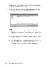 Предварительный просмотр 122 страницы Epson EpsonNet C82391 Administrator'S Manual