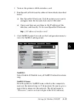 Предварительный просмотр 125 страницы Epson EpsonNet C82391 Administrator'S Manual