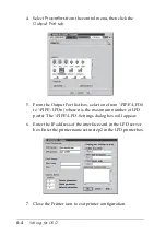 Предварительный просмотр 150 страницы Epson EpsonNet C82391 Administrator'S Manual