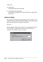 Предварительный просмотр 166 страницы Epson EpsonNet C82391 Administrator'S Manual