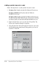 Предварительный просмотр 200 страницы Epson EpsonNet C82391 Administrator'S Manual