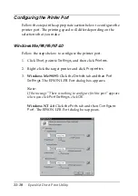 Предварительный просмотр 204 страницы Epson EpsonNet C82391 Administrator'S Manual