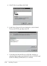 Предварительный просмотр 282 страницы Epson EpsonNet C82391 Administrator'S Manual