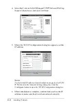 Предварительный просмотр 286 страницы Epson EpsonNet C82391 Administrator'S Manual