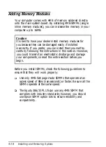 Preview for 78 page of Epson Equity 386/33 PLUS User Manual