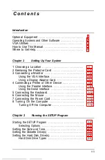 Preview for 7 page of Epson Equity 386SX/16 PLUS User Manual