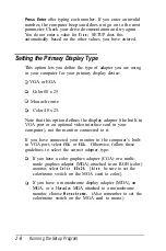 Preview for 42 page of Epson Equity 386SX/16 PLUS User Manual