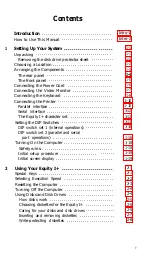 Preview for 5 page of Epson Equity I User Manual